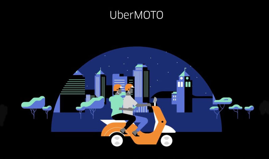 Ubermoto, Ojek Online Uber Siap Saingi Go-Jek dan Grab